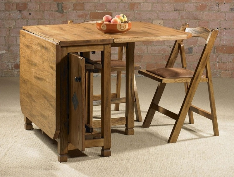 Kích thước bàn ăn gấp gọn tiêu chuẩn cho gia đình hiện đại