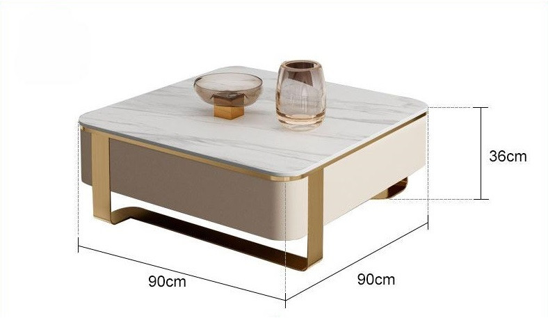 Kích thước bàn uống nước hình vuông