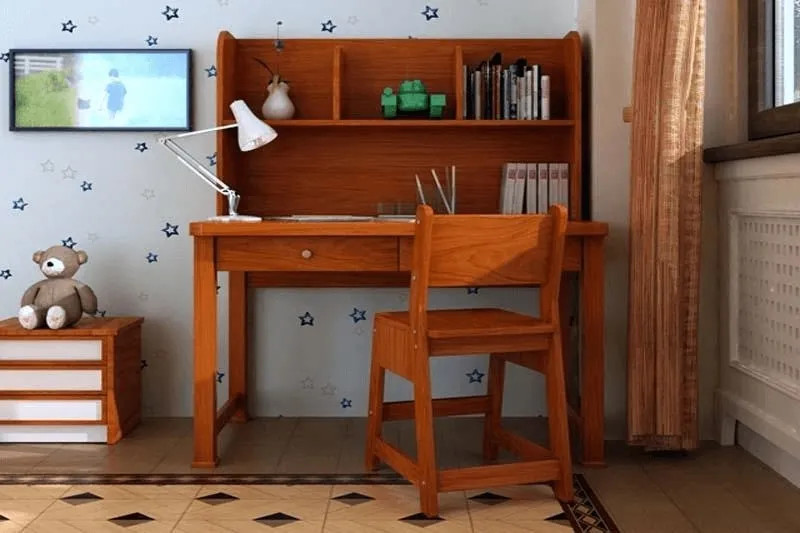 Kiểu bàn học sinh có kệ sách được nhiều người lựa chọn