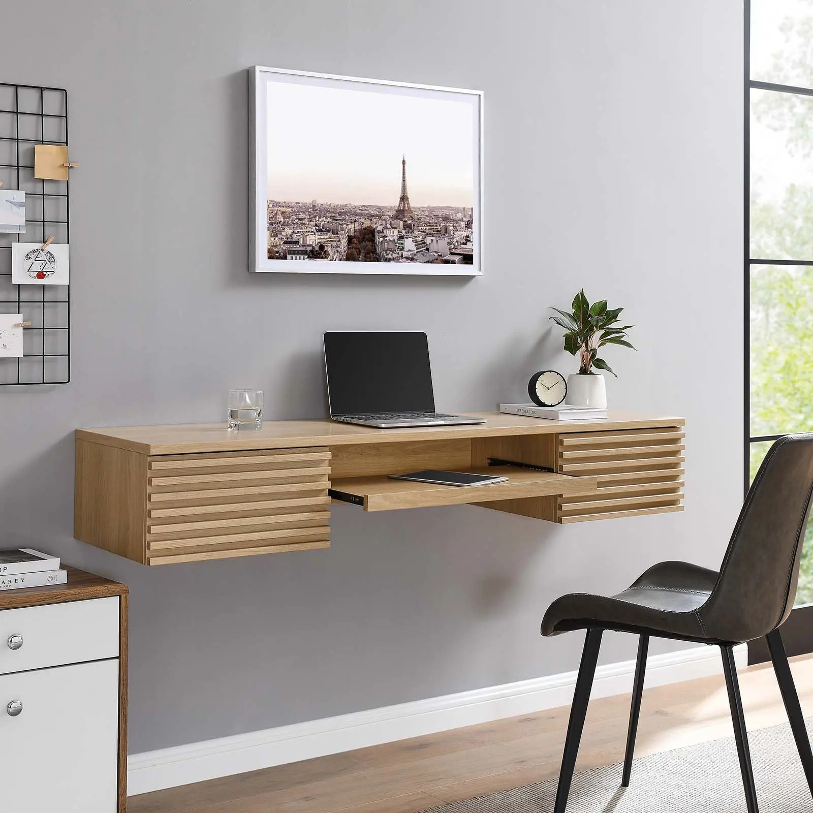Kinh nghiệm chọn mua bàn máy tính treo tường phù hợp với không gian và nhu cầu