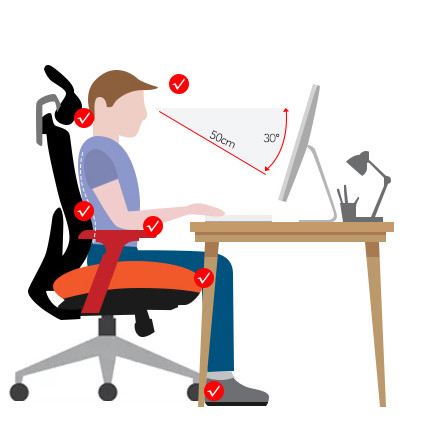 Lợi ích của ghế công thái học trong việc bảo vệ cột sống