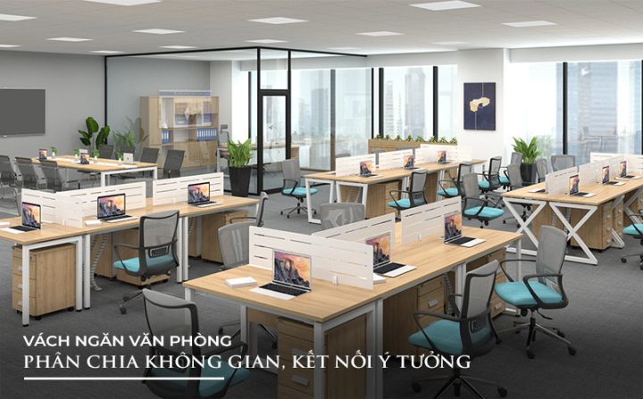 Lợi ích của tấm ngăn bàn làm việc giúp tăng cường sự tập trung và giảm tiếng ồn