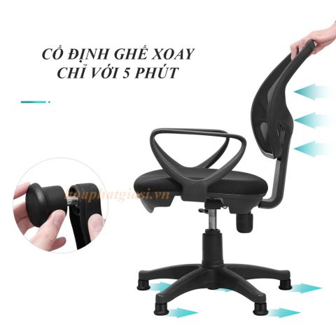 Lợi ích khi cố định chiều cao ghế xoay