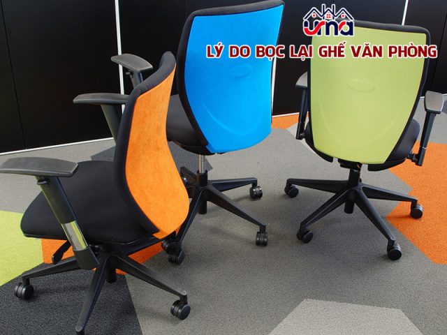 Ly do bọc lại ghế văn phòng