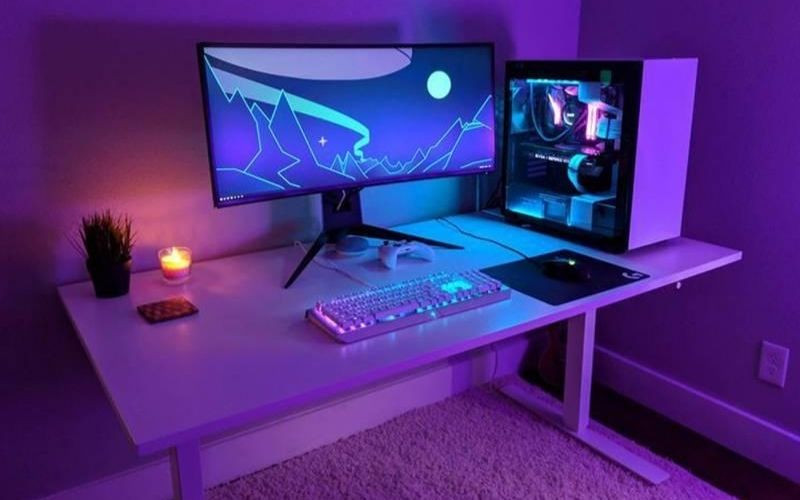 Màn hình PC quan trọng đối với trải nghiệm setup bàn máy tính
