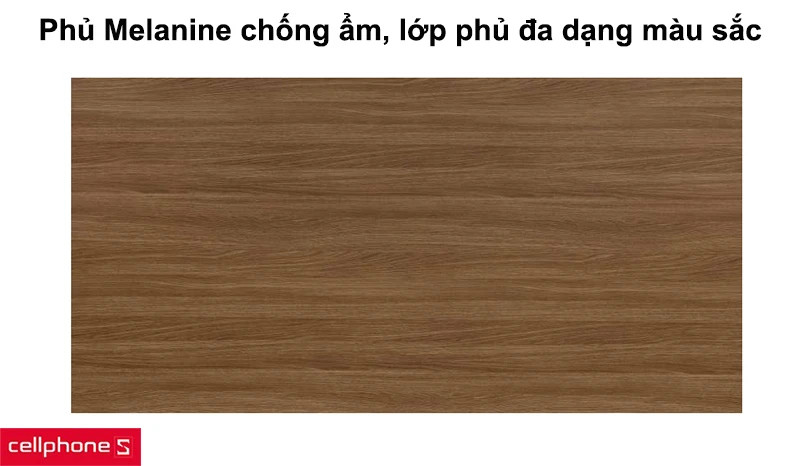 Mặt bàn An Cường chống ẩm với lớp phủ Melamine đa dạng màu sắc