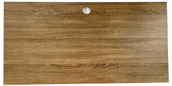 Mặt bàn gỗ Plywood vân tối hiện đại