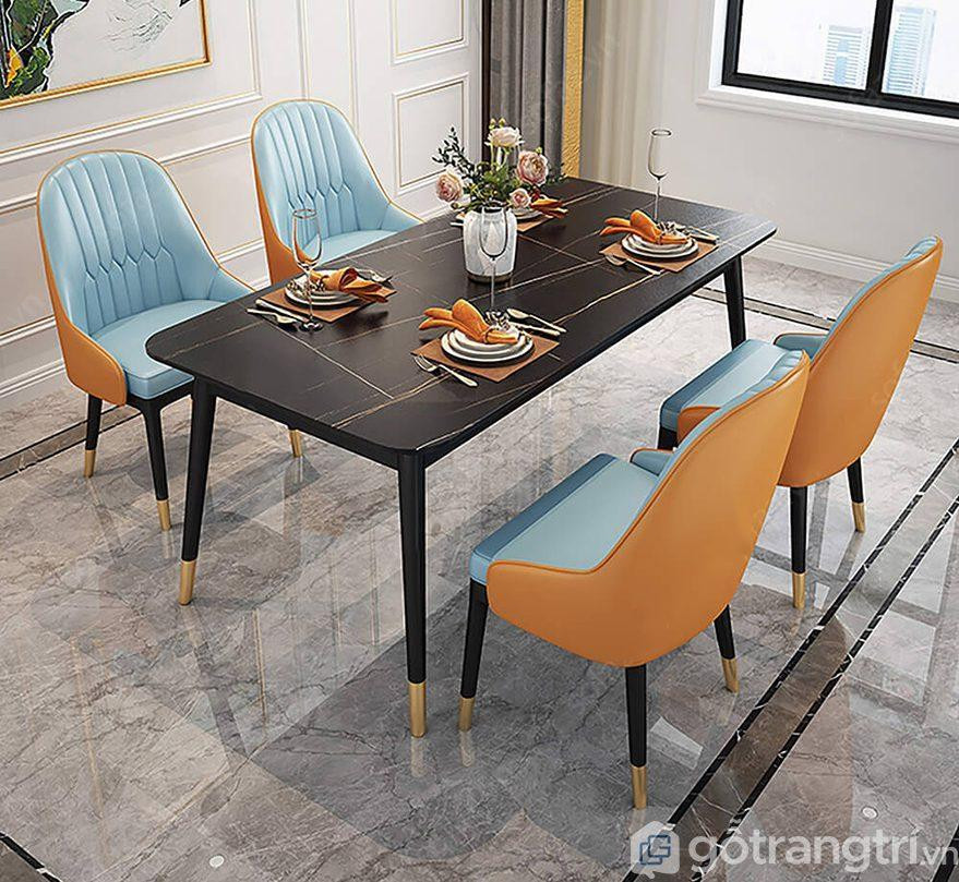 Mẫu bàn ăn đẹp 2024 tối ưu thẩm mỹ cho căn bếp phong cách hiện đại