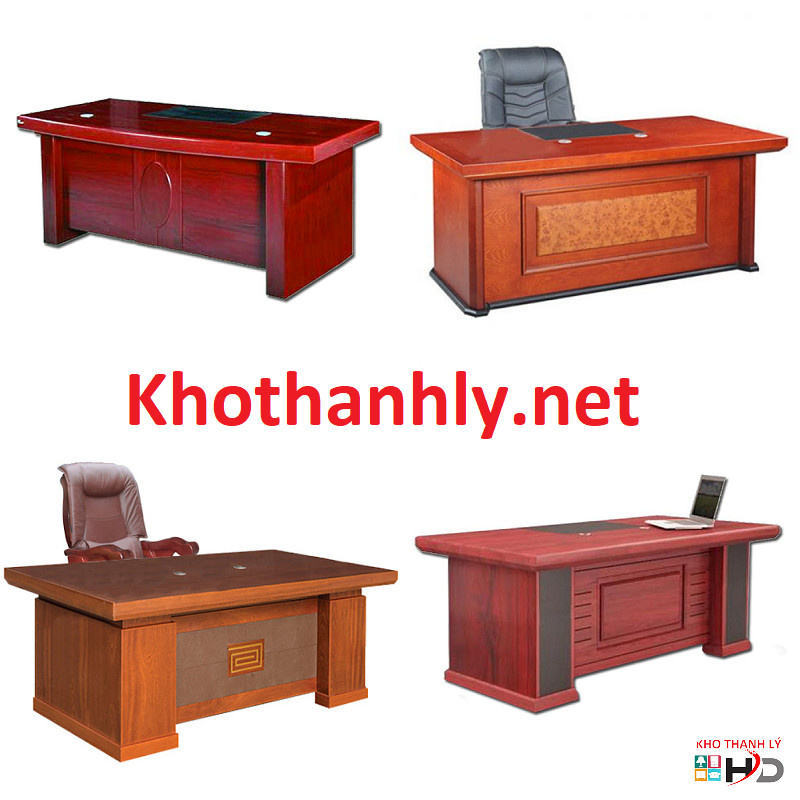 Mẫu bàn giám đốc cũ phong cách truyền thống sang trọng