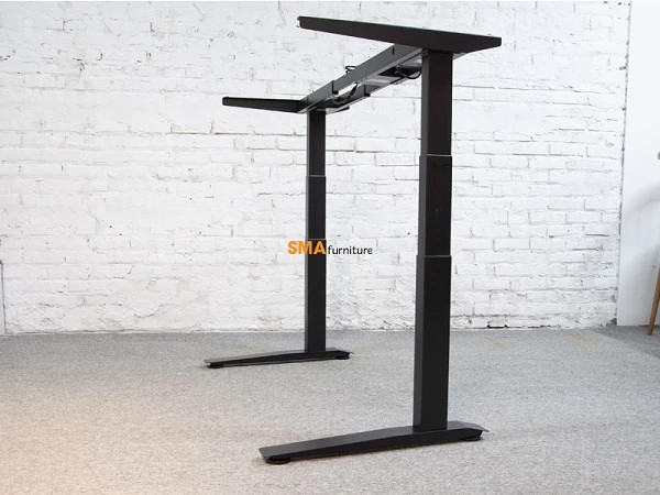 Mẫu bàn làm việc đứng Ergonomic 2 motor hiện đại với khả năng điều chỉnh thông minh