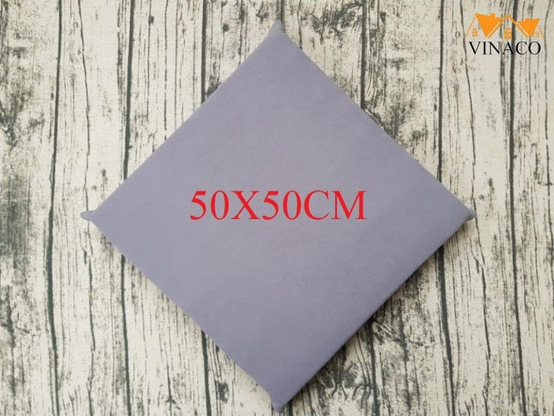 Mẫu bọc nệm ghế gỗ 50x50 tối giản