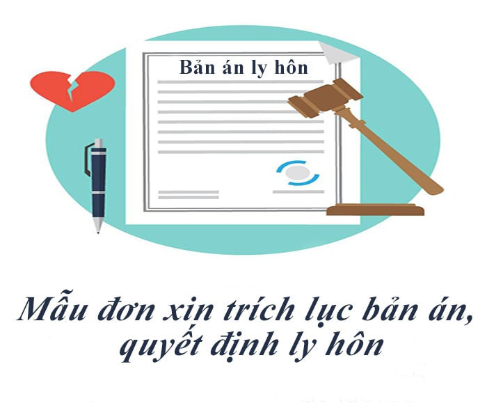 Mẫu đơn xin cấp trích lục bản án ly hôn