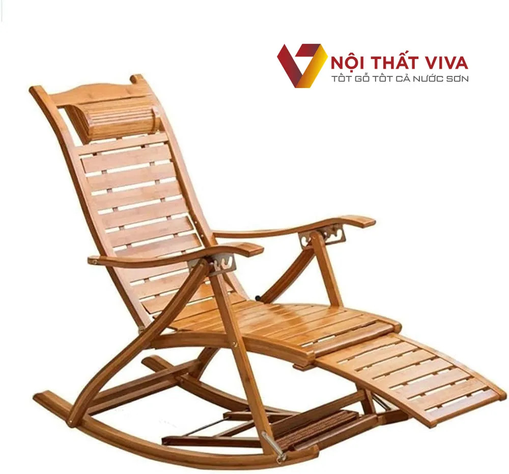 Mẫu ghế gỗ nằm thư giãn đẹp