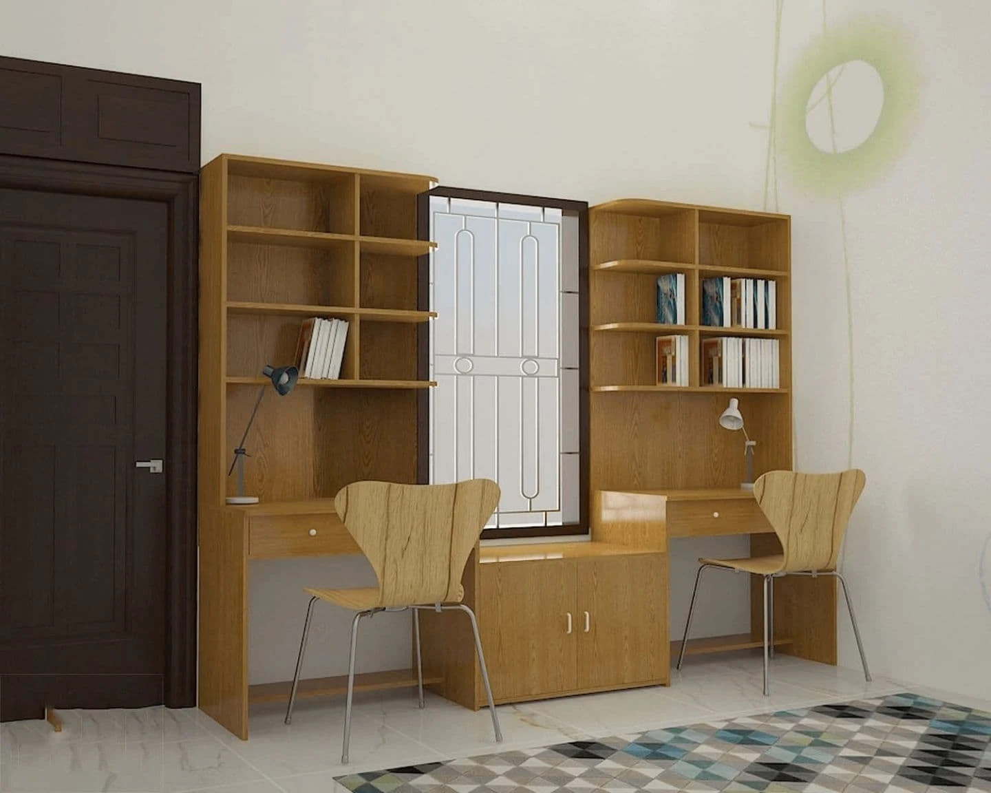 Mẫu ghế học sinh cấp 3 bằng gỗ sang trọng