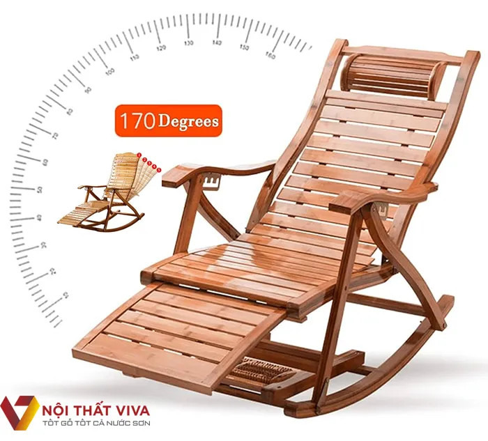 Mẫu ghế nằm xem tivi điều chỉnh được góc nằm