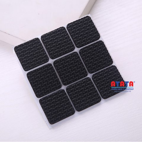 Miếng đệm chống trượt hình vuông chất liệu EVA cho chân ghế gỗ