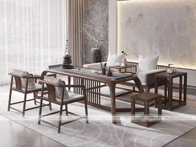 Một trong những bộ bàn uống trà Trung Quốc đẹp nhất