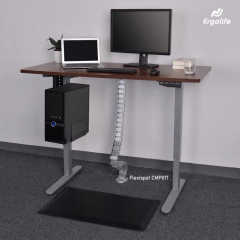 Ống luồn dây điện Flexispot giúp bàn làm việc gọn gàng hơn