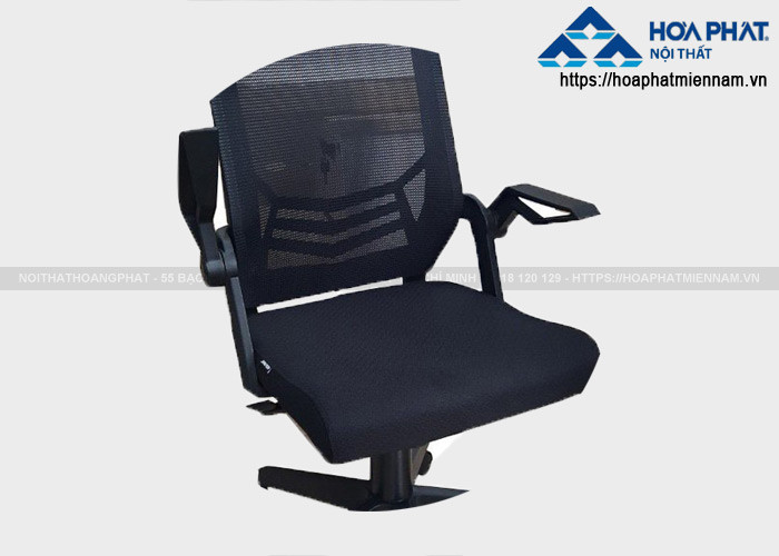 Phần tay đỡ ghế làm việc bằng nhựa có thể gập gọn linh hoạt