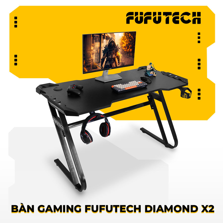 Phong cách bàn làm việc gaming trẻ trung, năng động