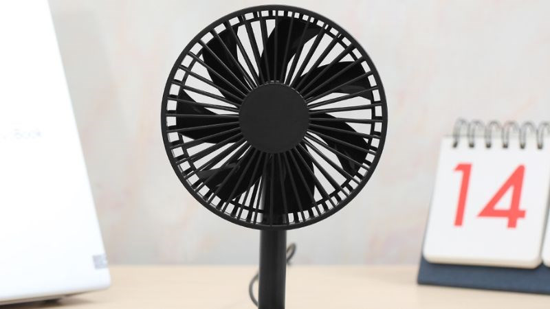 Quạt để bàn máy tính JM SF14 nhỏ gọn, tạo luồng gió mạnh