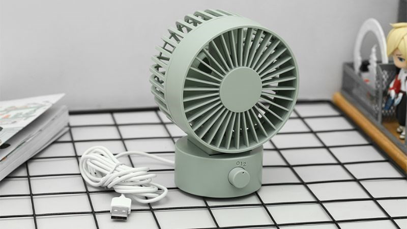 Quạt để bàn máy tính OSMIA CK-F023 thiết kế trẻ trung, phù hợp không gian làm việc