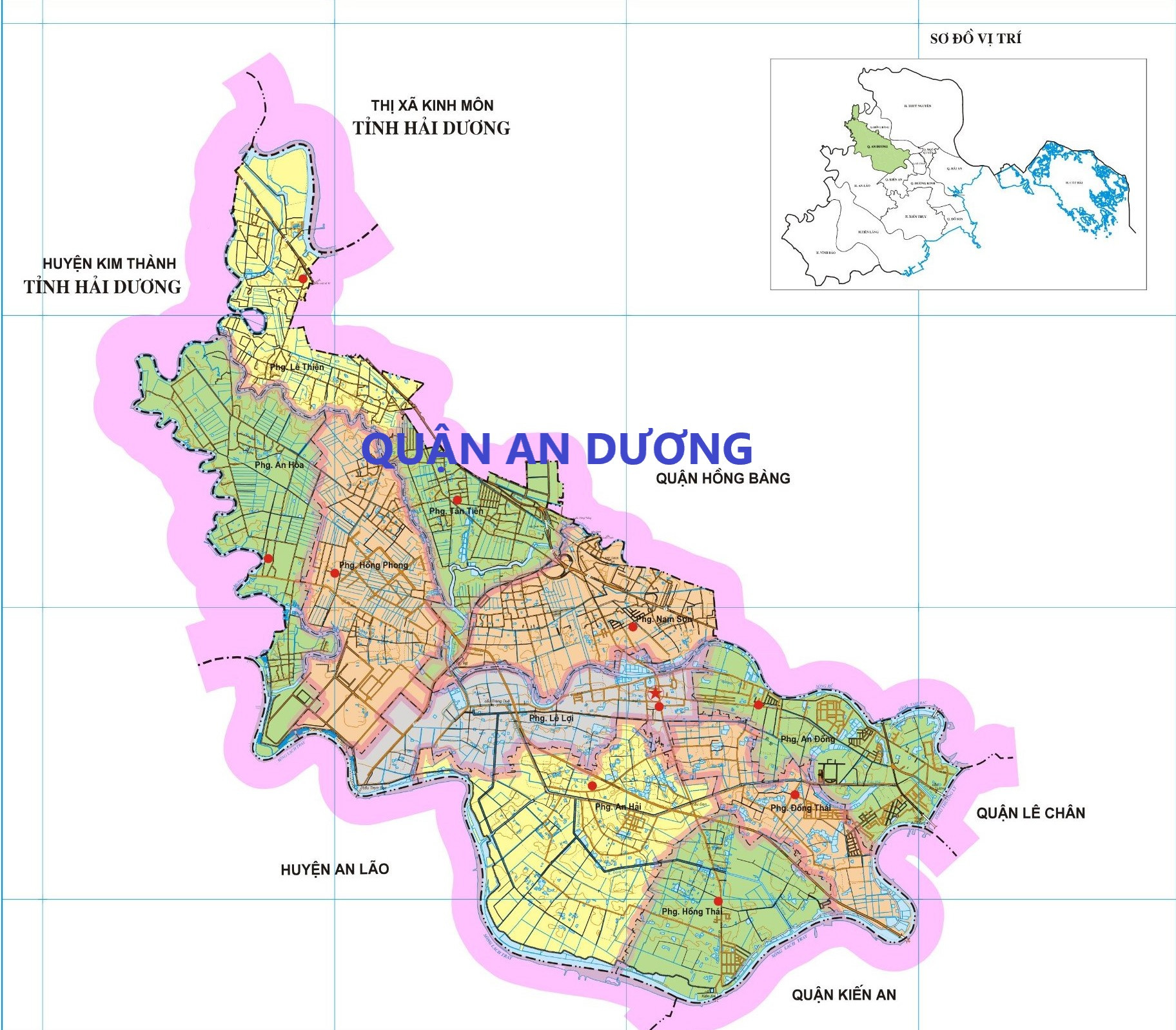 Quy hoạch phát triển đô thị vùng Lê Xá Đại Bản An Dương Hải Phòng