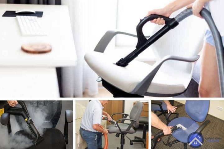Quy trình vệ sinh ghế nỉ văn phòng chuyên nghiệp