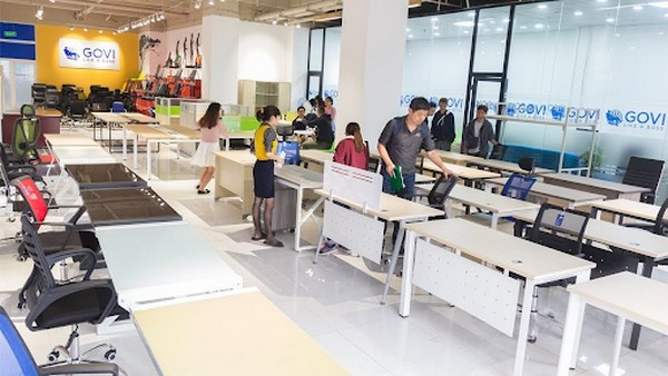 Showroom ghế văn phòng Nội thất Govi
