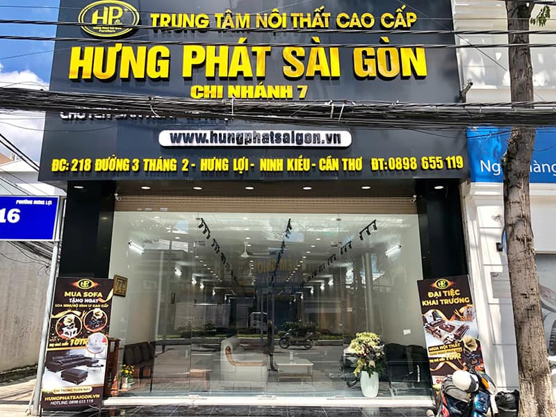 Showroom xưởng bàn ghế Cần Thơ Hưng Phát Sài Gòn