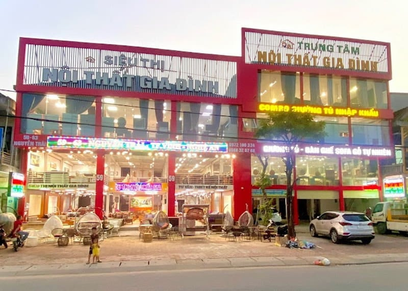 Siêu thị nội thất gia đình cung cấp bàn ghế tại Nghệ An
