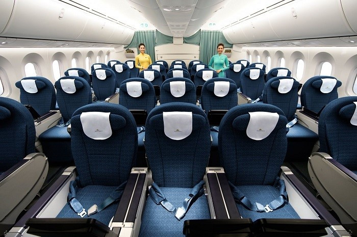 Sơ đồ ghế hạng Phổ thông Đặc biệt Vietnam Airlines