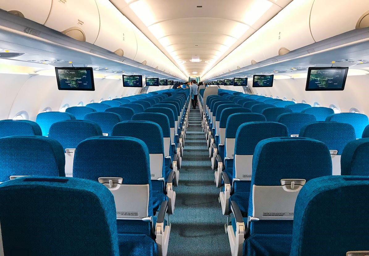 Sơ đồ ghế hạng Phổ thông Vietnam Airlines