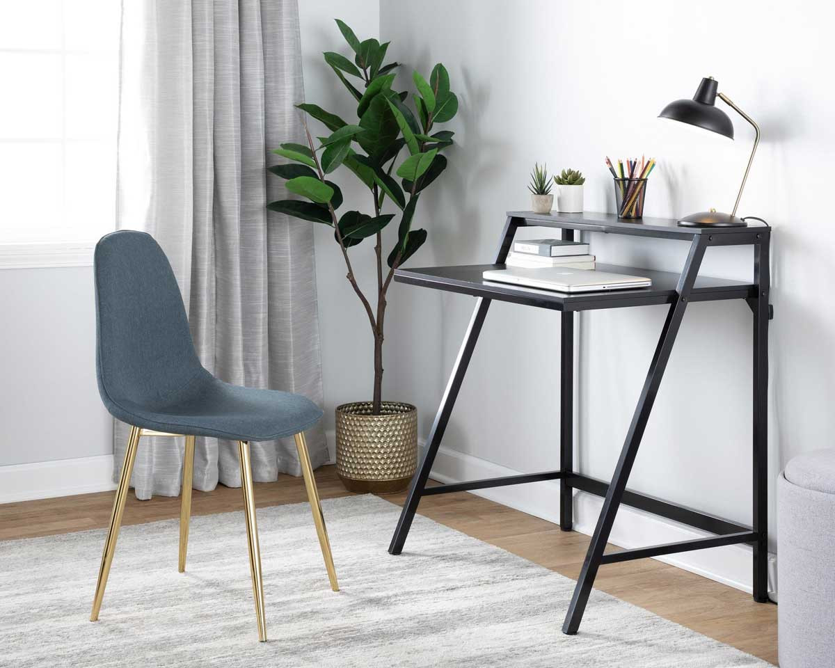 Sơ đồ kích thước tiêu chuẩn cho bàn ghế làm việc tại nhà