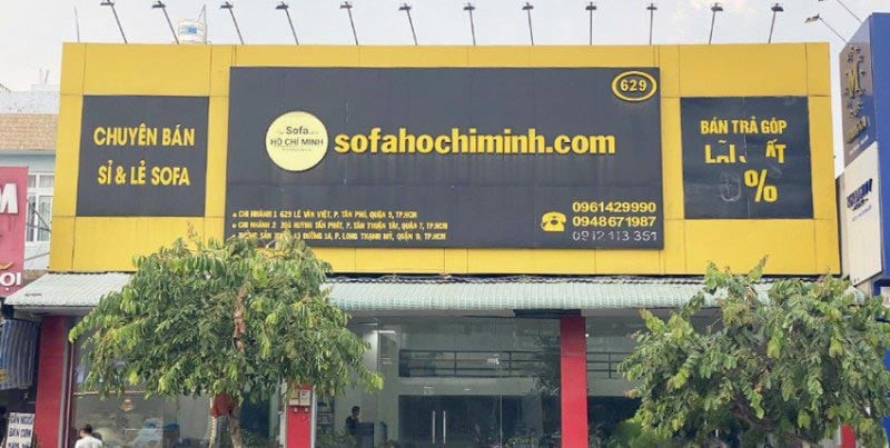 Sofa Hồ Chí Minh với nhiều kiểu dáng