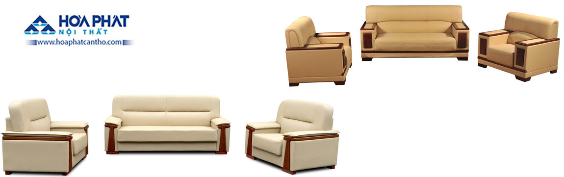 Sofa văn phòng sang trọng với ốp gỗ, lý tưởng cho phòng tiếp khách