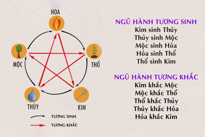 Sự cân bằng ngũ hành trong phong thủy cây để bàn làm việc