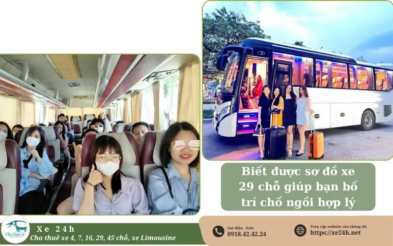 Tầm quan trọng của việc nắm rõ sơ đồ ghế ngồi xe 29 chỗ trong chuyến đi.