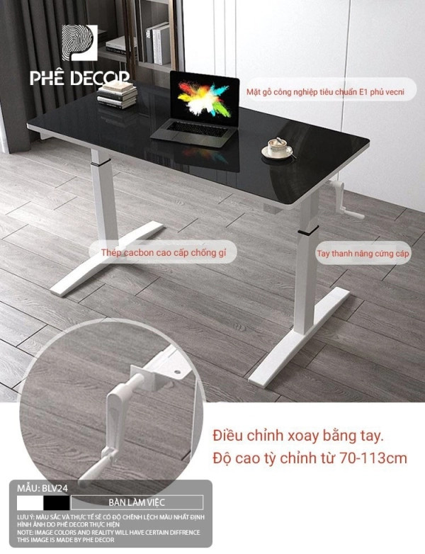 Thiết kế bàn làm việc đa năng phù hợp mọi không gian nội thất