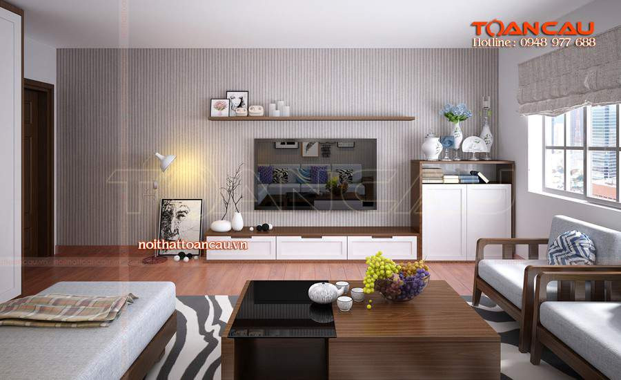 Thiết kế bàn trà và bàn kẹp gỗ nguyên khối kết hợp kính cường lực