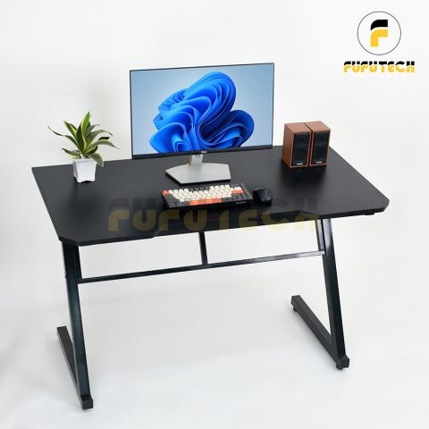 Thiết kế chân bàn làm việc chữ Z vững chắc với thanh giằng ngang