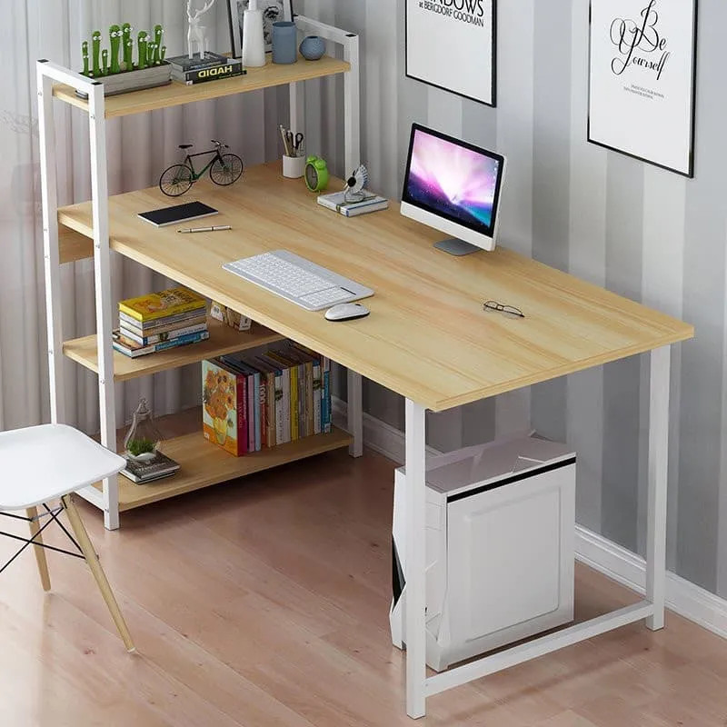 Thiết kế kệ sách đa dạng trên bàn học sinh