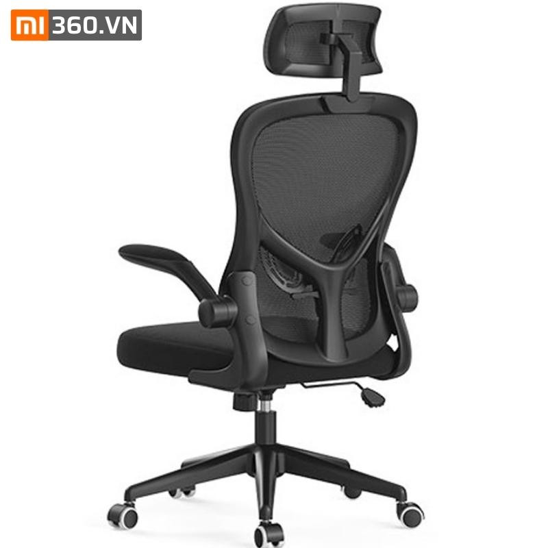 Thiết kế lưng ghế ghế công thái học Xiaomi HBADA HDNY163 hỗ trợ tư thế ngồi chuẩn