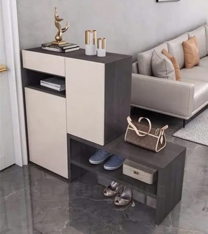 Tiện ích của tủ giày có ghế ngồi trong không gian sống