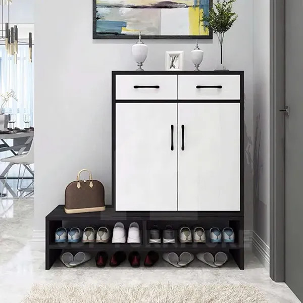 Tủ giày có ghế ngồi tối ưu cho không gian nhỏ