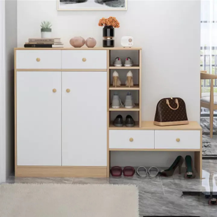 Tủ giày hiện đại từ gỗ công nghiệp