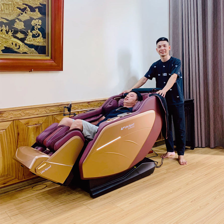 Tư thế ngồi trên ghế massage đúng cách tối ưu hiệu quả