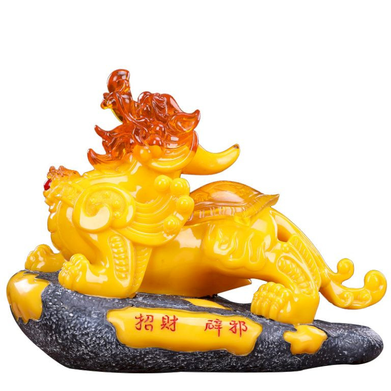 Tỳ Hưu phong thủy chiêu tài lộc, hóa giải tà khí cho bàn làm việc