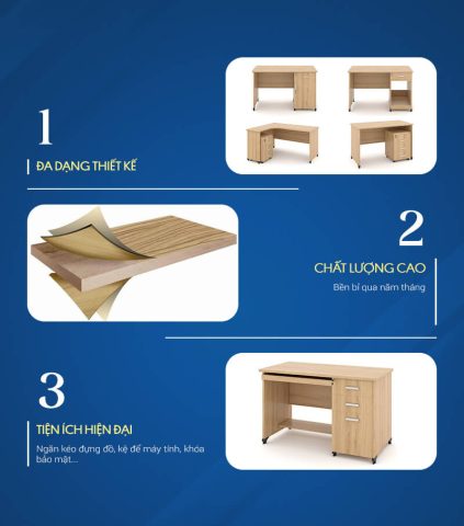 Bàn Làm Việc Chân Gỗ: Lựa Chọn Tối Ưu Cho Không Gian Hiện Đại Bàn Làm Việc Chân Gỗ: Lựa Chọn Tối Ưu Cho Không Gian Hiện Đại