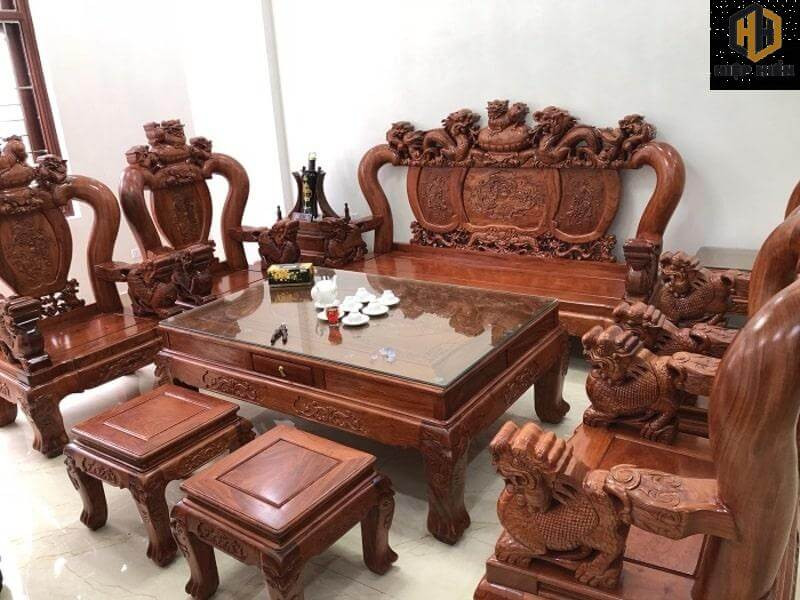 Ưu điểm của bàn ghế gỗ hương Lào